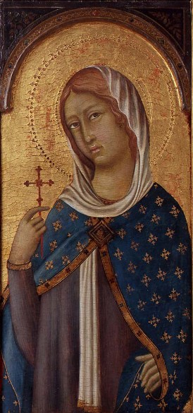 St. Margaret ca. 1330   attributed to Ugolino da Siena fl. 1317 1349 Princeton University Art Museum  61.41
